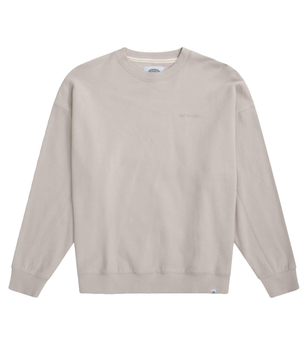 Womens/ladies dakota sweatshirt beige Animal-1