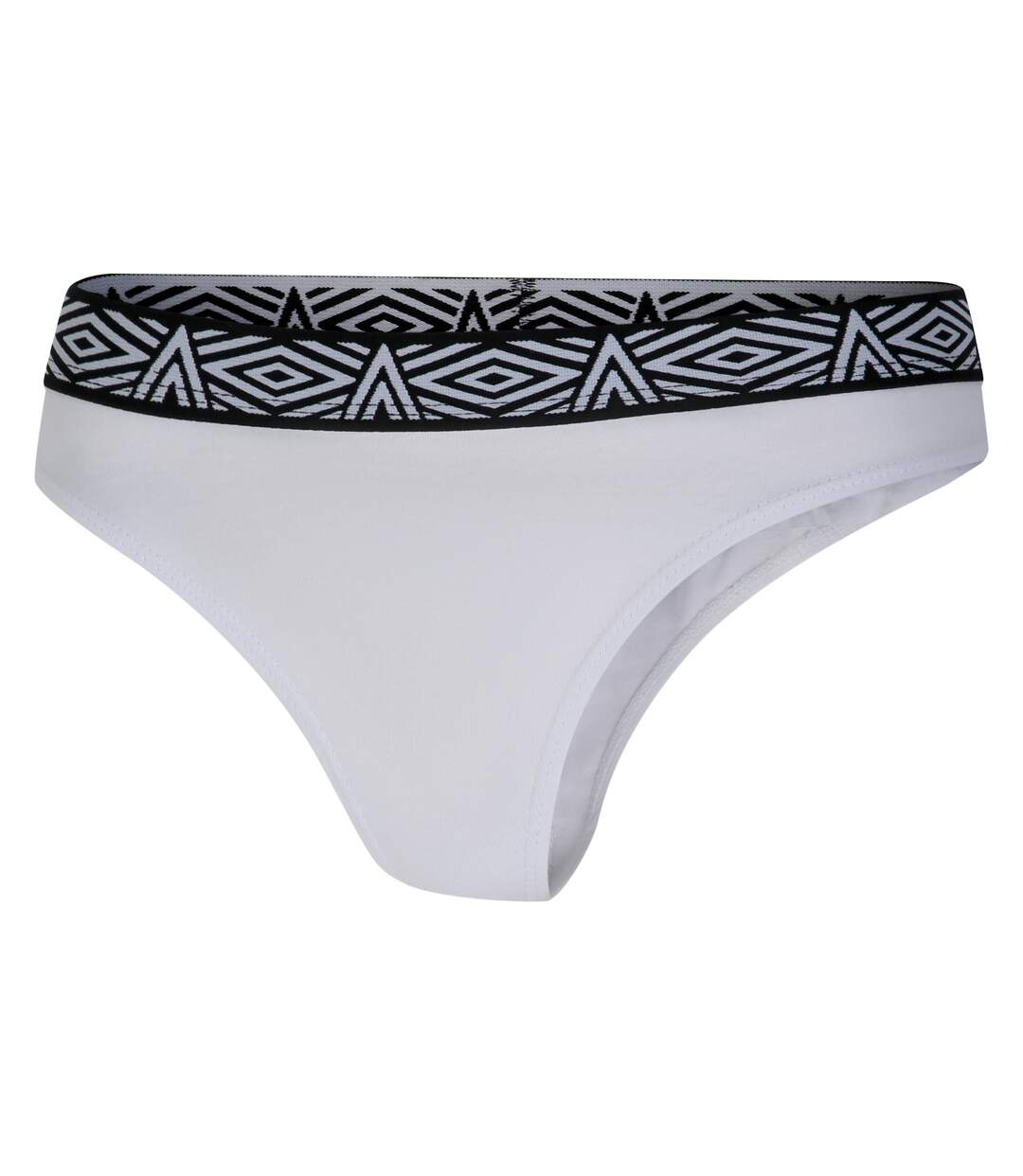 Pack of 3  Womens/ladies core thong  black/grey/white Umbro-2