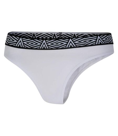 Umbro Womens/Ladies Core Thong (Pack of 3) (Black/Gray/White) - UTUO1397