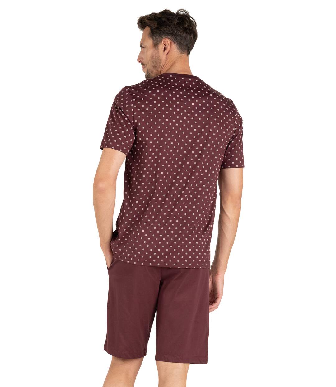 Pyjama court homme Mercerisé Eminence-2