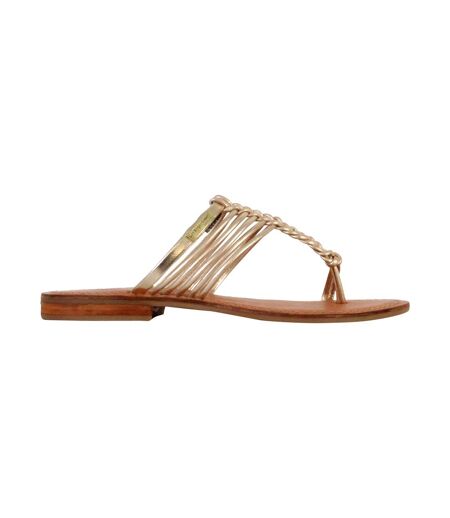Sandale Plate Cuir Les Tropeziennes Idalie