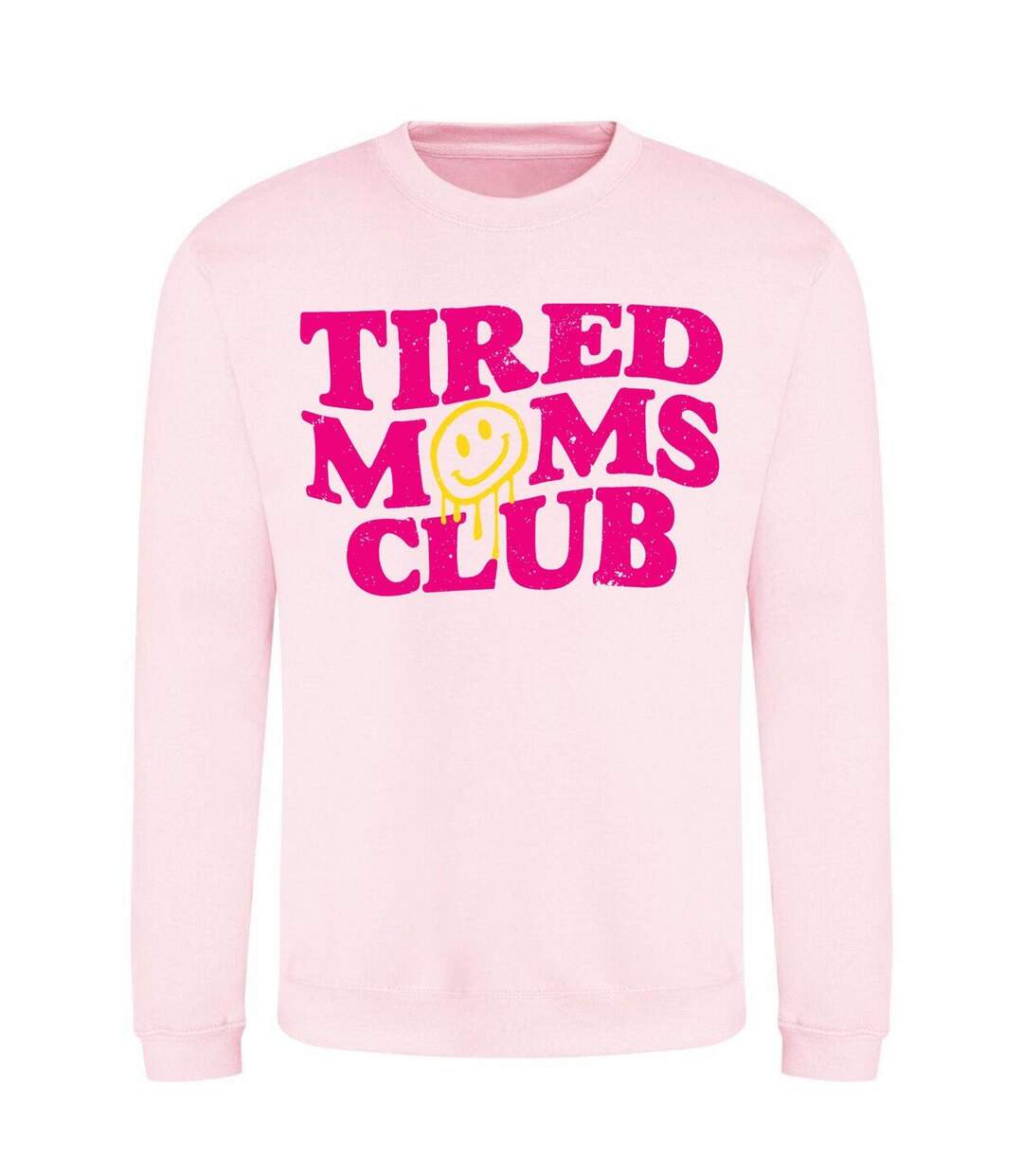 Sweat Tired Mums Club Femme Rose AWD-1