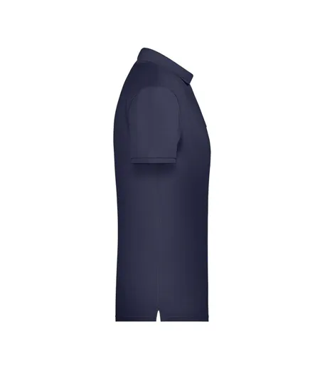 Polo Basic Homme Bleu Marine James And Nicholson