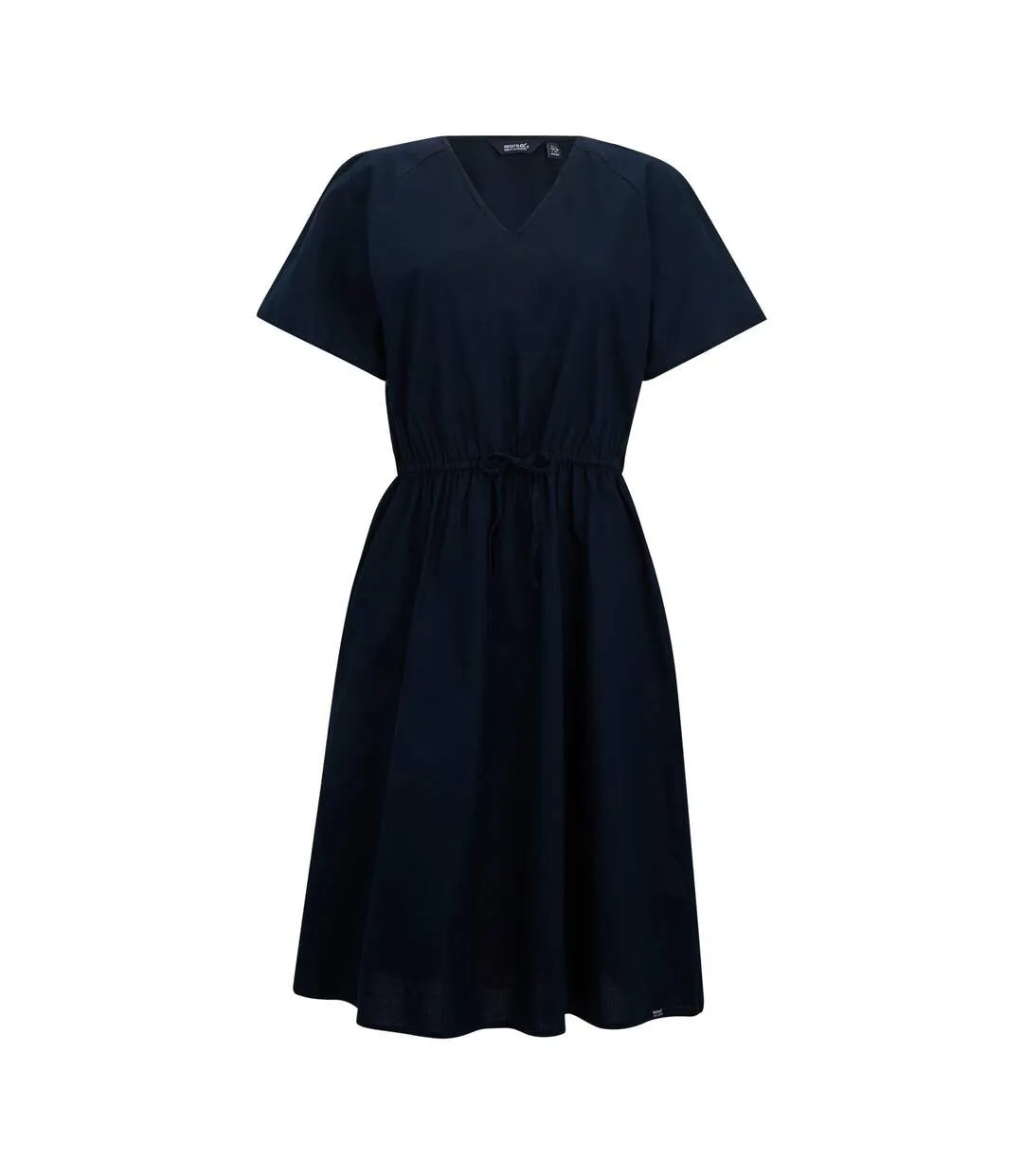 Womens/ladies Elona Midi Dress Navy Regatta-2