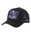 Casquette Trucker Motif Black Panther Homme Noir Capslab-1