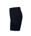 Womens/ladies Plain Cargo Shorts Black SoulCal-3