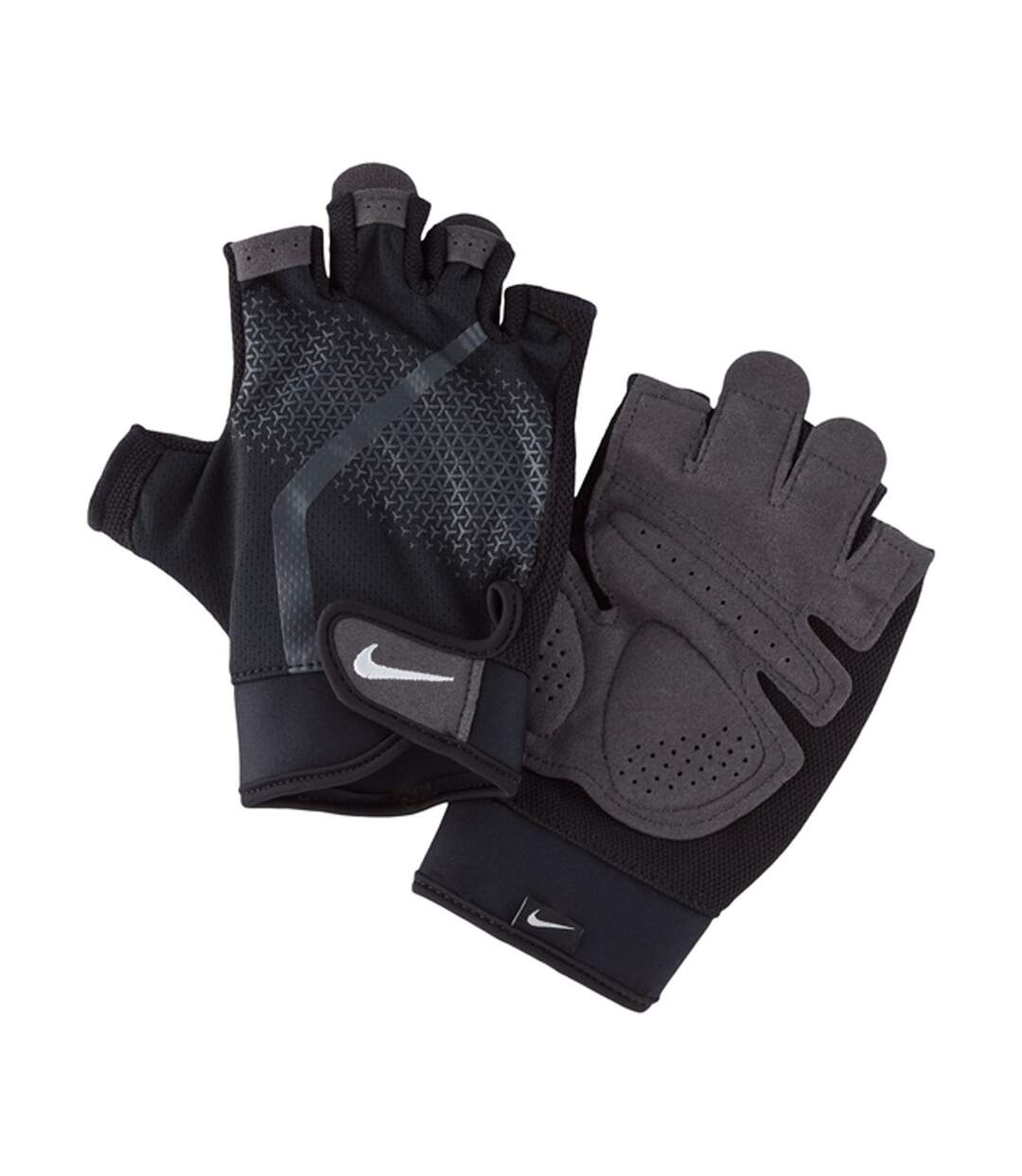 Mens Sports Gloves Black Grey Nike-3