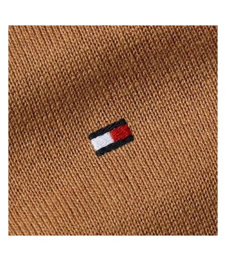 Pull camel homme tommy hilfiger pima ybi rbc - l