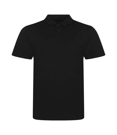 AWDis Mens Tri-Blend Polo Shirt (Solid Black) - UTPC2971
