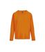 T-shirt manches longues FEMME - 04443 - orange-1