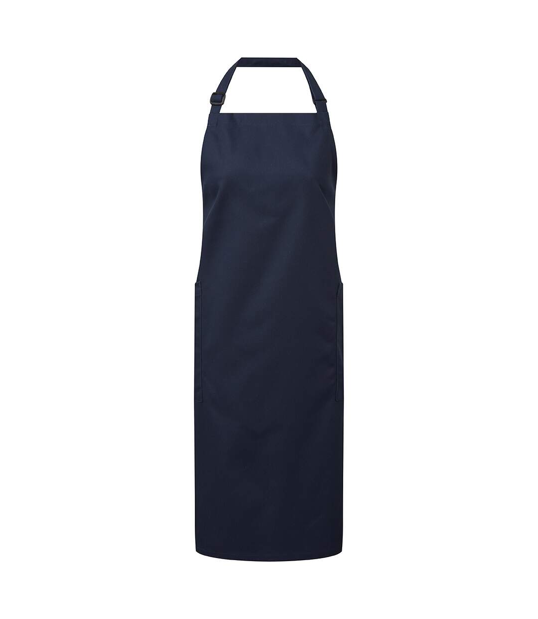 Organic fairtrade certified recycled full apron one size navy Premier-1