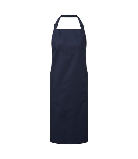 Premier Fairtrade Certified Recycled Full Apron (Navy) (One Size) - UTPC4370
