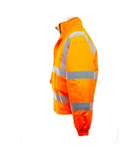 Veste bomber haute visibilité homme orange haute visibilité Yoko