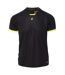 T-shirt Rosario Homme Noir Jaune Fluo Huari-1
