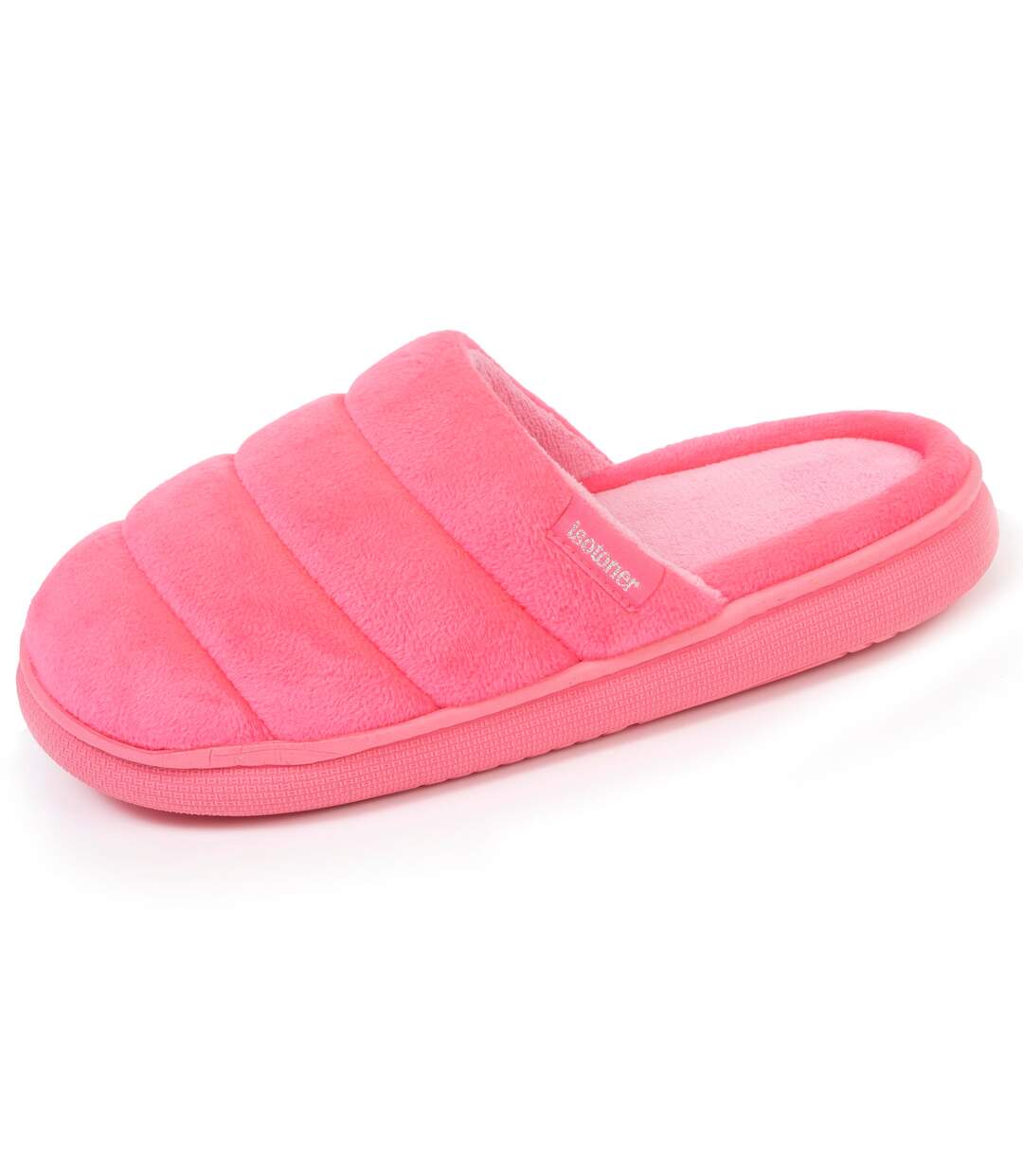 Isotoner Chaussons mules femme semelle ultra moelleuse-1