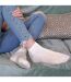 Ladies Cushioned Low Cut Ankle Thermal Trainer Socks-3