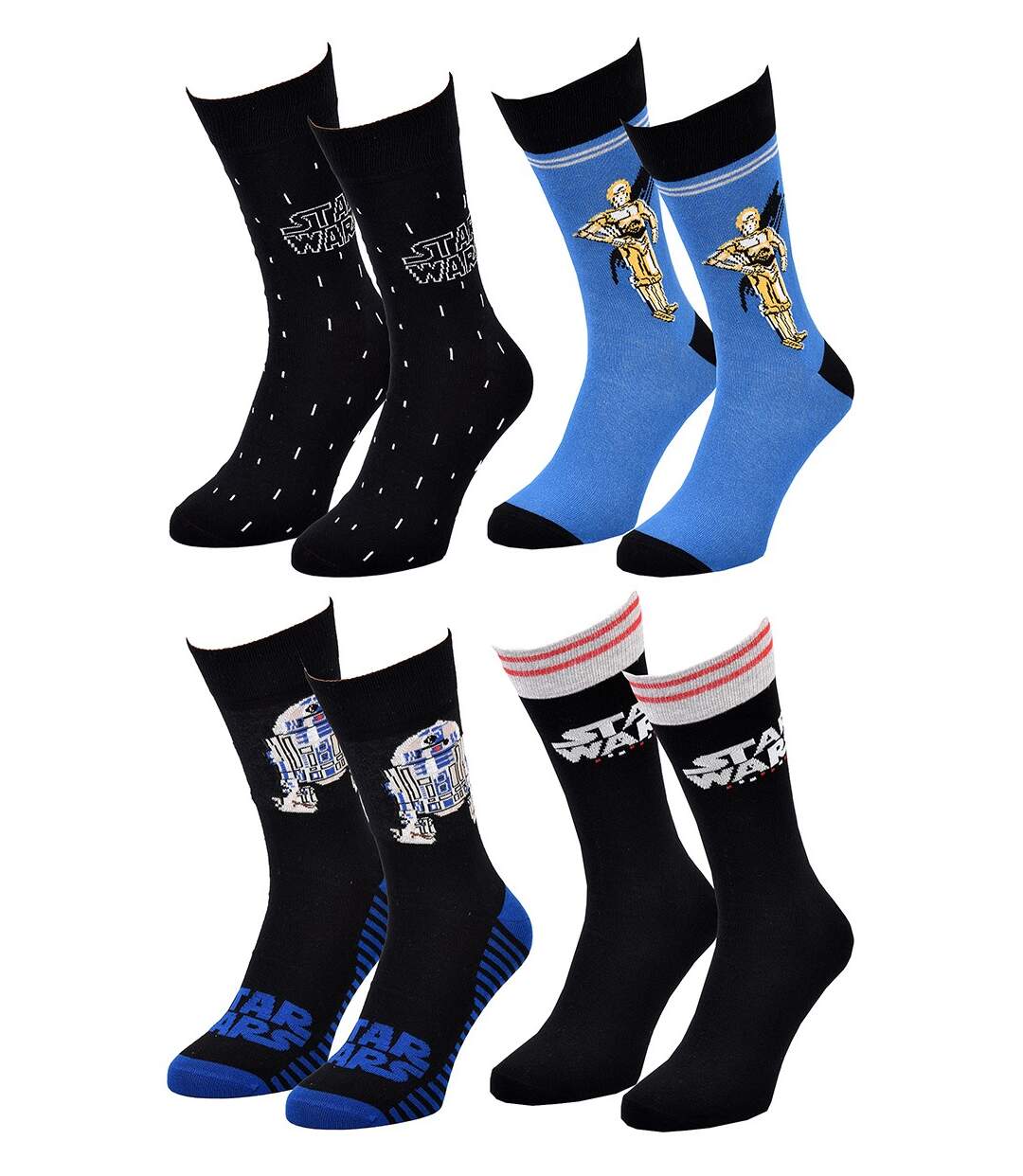 Chaussettes Pack Cadeaux Homme LICENCE Pack 4 Paires STW24