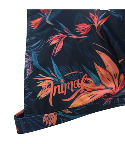Animal Womens/Ladies Iona Leaf Print Halter Neck Bikini Top (Orange) - UTMW2642