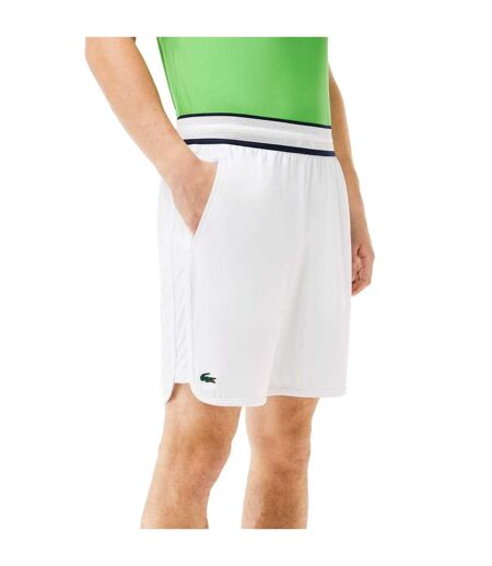 Short Daniil Medvedev Homme Blanc Lacoste