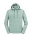 Sweat À Capuche Motif/style Uni Authentic Homme Eucalyptus Russell-1