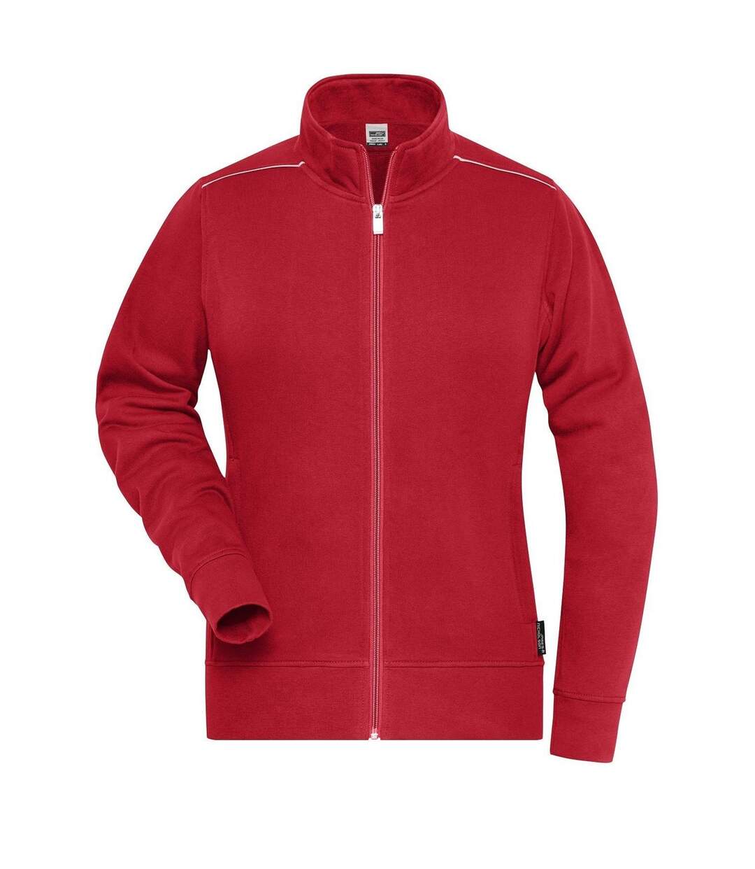 Veste sweat de travail - Femme - JN893 - rouge