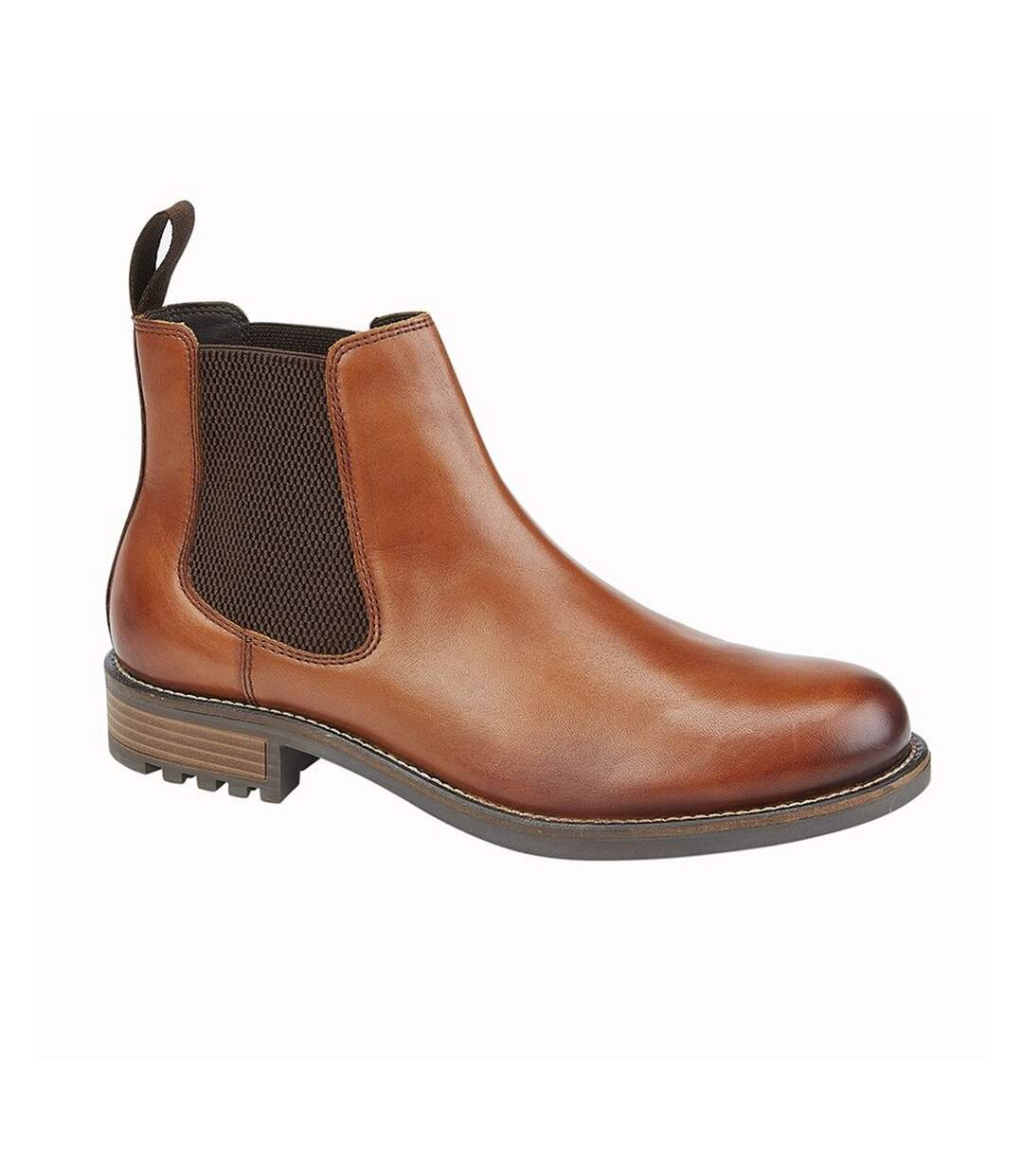 Bottines elgin homme marron clair Roamers-1