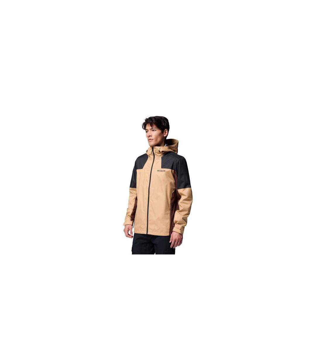 Imperméable Homme Marron Jaune Columbia-1