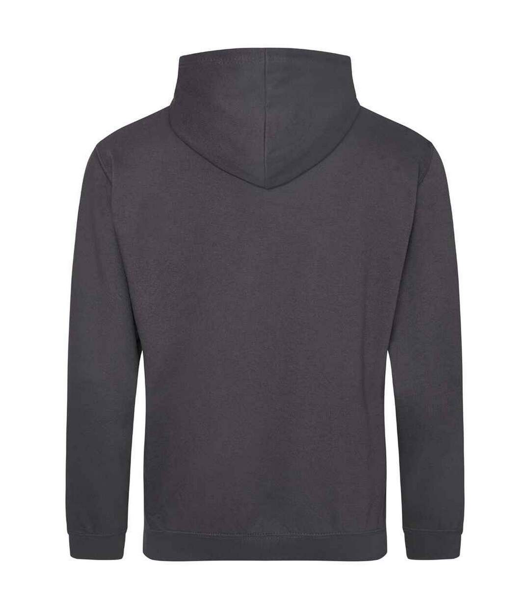 Sweat à capuche college adulte gris foncé Awdis