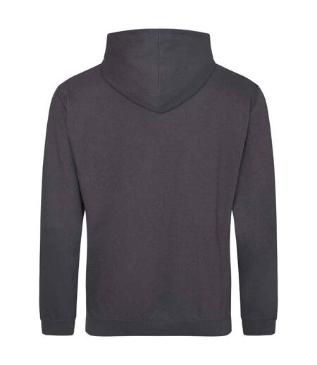 Sweat à capuche college adulte gris foncé Awdis Awdis