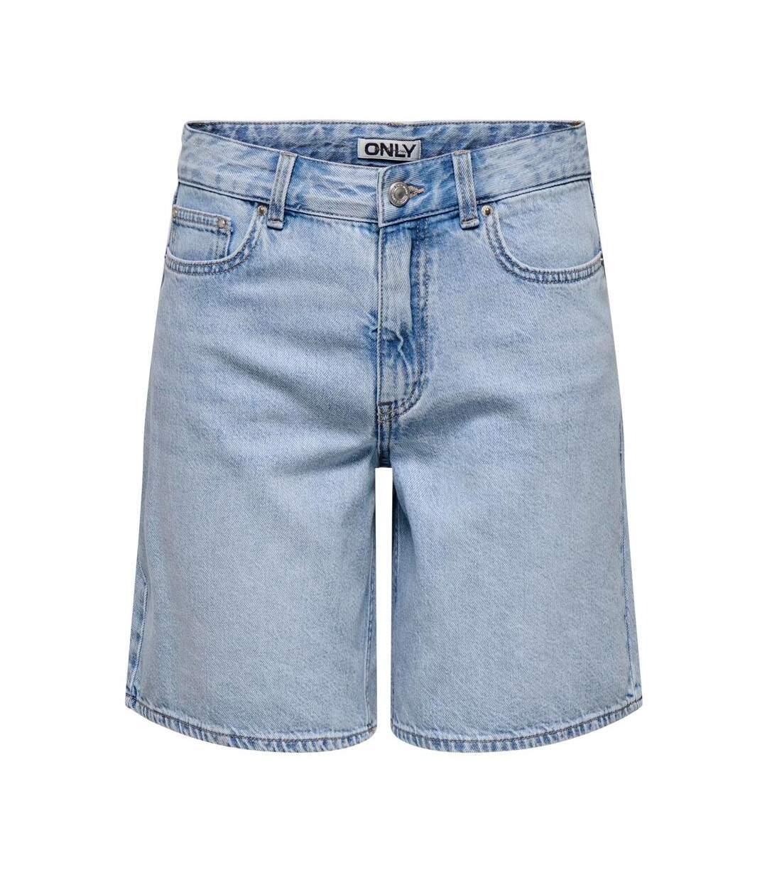 Short bleu femme only lumi-1