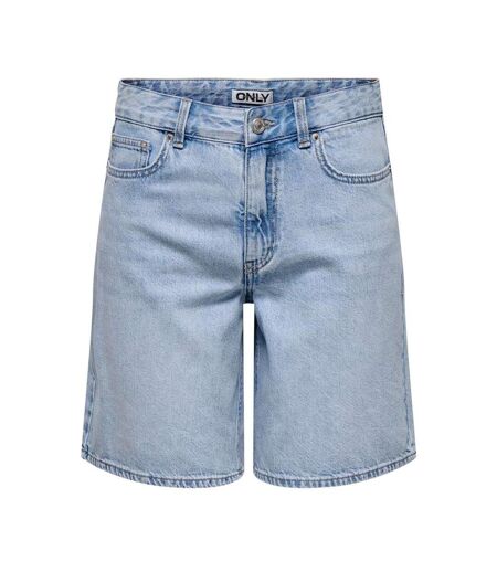 Short bleu femme only lumi