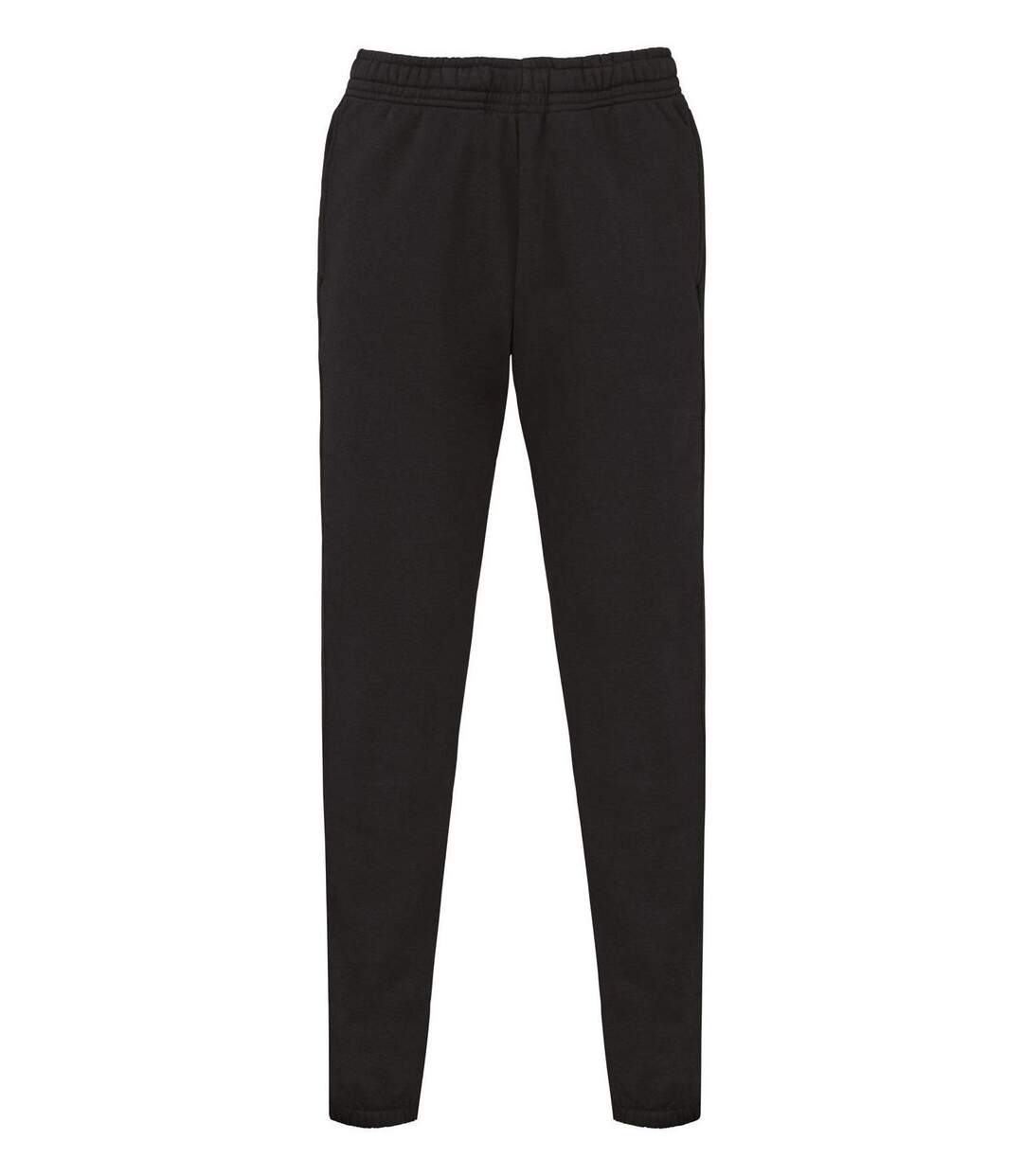 Pantalon jogging molleton - Coton bio et polyester recyclé - Homme - K7025 - noir