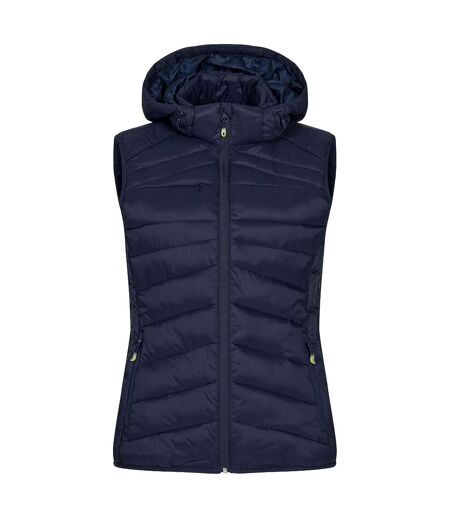 Veste Sans Manches Idaho Femme Bleu Marine Foncé Clique