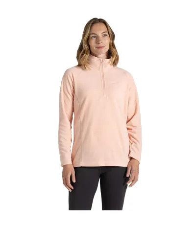 Womens/ladies Miska Vi Half Zip Fleece Clay Craghoppers