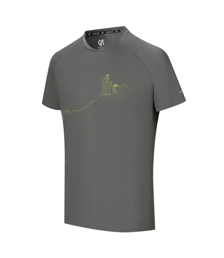 T-shirt Motif/style Camping Tech Homme Anthracite Regatta
