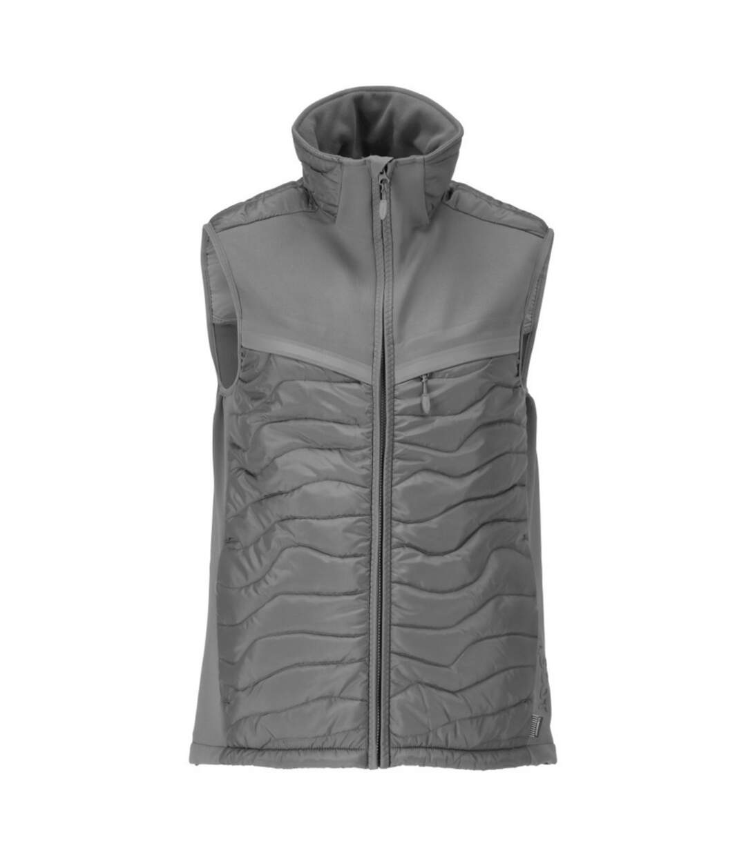 Veste Sans Manches Customised Homme Gris Pierre Mascot-1