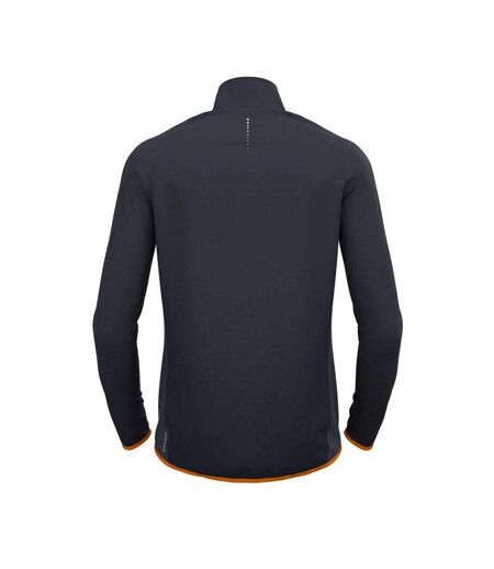 Veste de running gris/orange homme odlo zeroweight