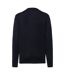 Russell Collection Mens V-neck Knitted Cardigan (Black) - UTRW6077