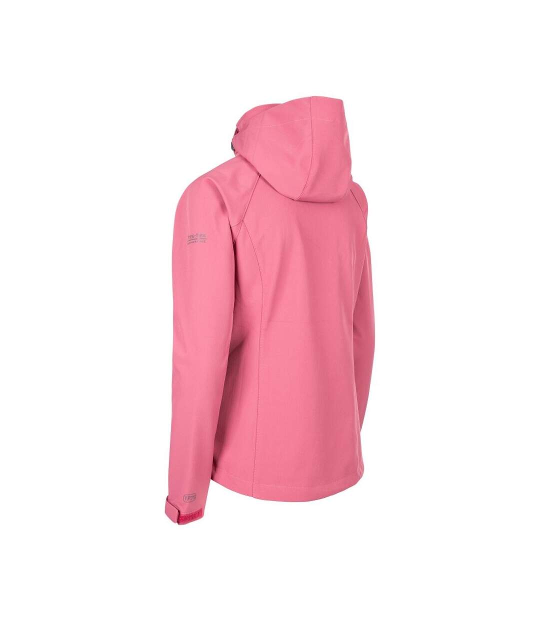 Womens/ladies Bela Ii Waterproof Soft Shell Jacket Rose Blush Trespass-2
