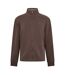 Mens Fleece Sweatshirt Stone Umber Guess-1