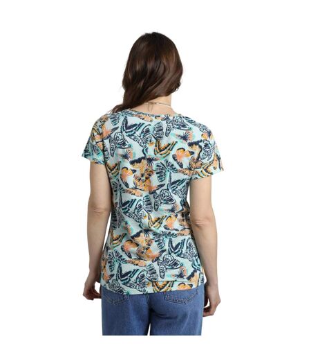Womens/ladies merica butterflies jersey t-shirt seafoam Weird Fish
