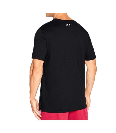 T-Shirt Noir Homme Under Armour Camo Boxed - L