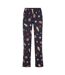 Ensemble De Pyjama Femme Bleu Marine Marron Foncé Urban Threads-3