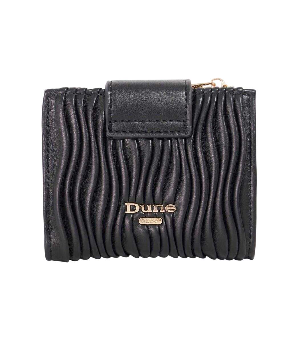 Kearton Textured Coin Purse One Size Black Dune London-2