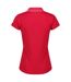 Womens/ladies Maverick V Polo Shirt Pink Potion Regatta-3