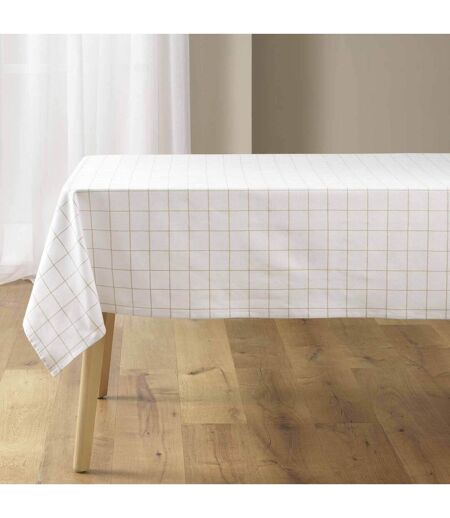 Nappe à Carreaux Axel 240cm Naturel