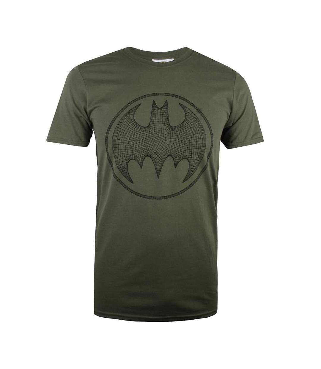 T-Shirt vert homme dccomics batman-2