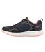 Womens/ladies Everyday Neutral Road Shoes Black Coral Skechers-2