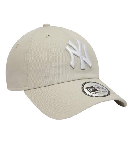 Mens 9twenty League Essentials New York Yankees Baseball Cap Beige New Era