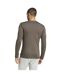 T-shirt Manches Longues Homme Kaki Noir Adidas-3